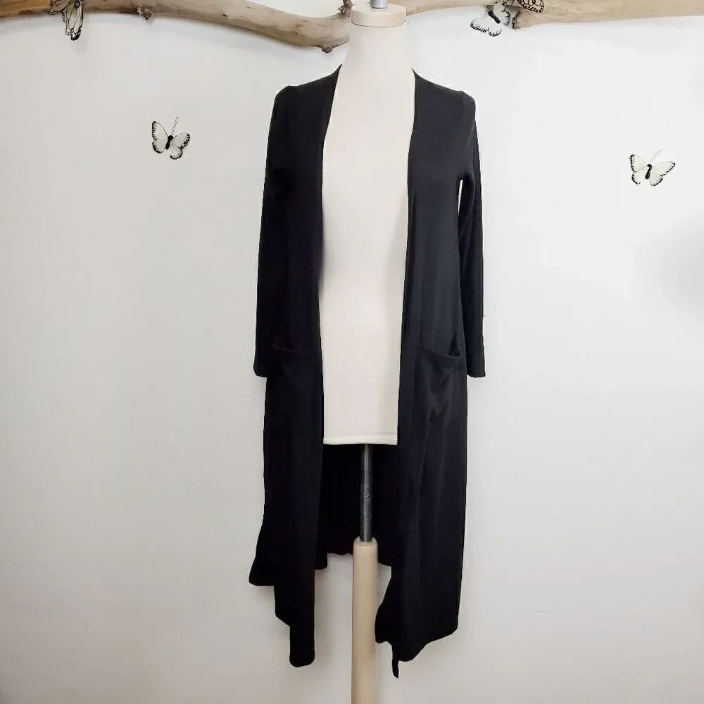 Lularoe black Sarah cardigan duster